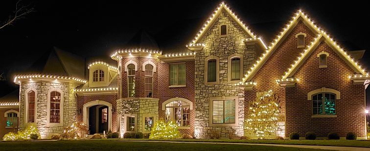 Xmas light installation McHenry County